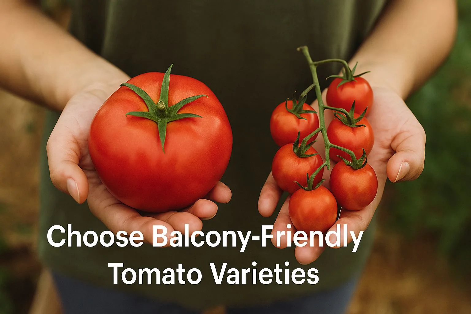 Choose Balcony-Friendly Tomato Varieties - Urban Plant